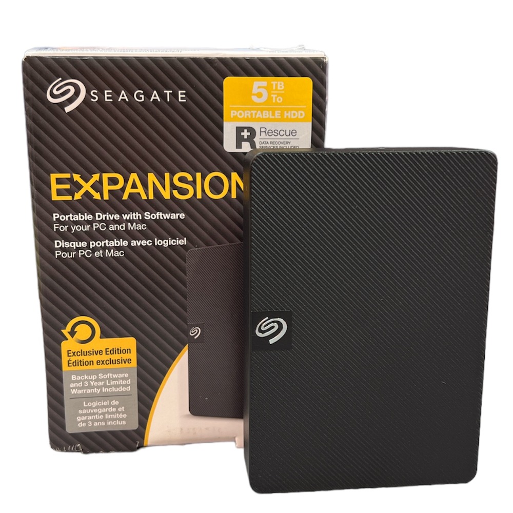 Seagate Expansion Plus 5TB Portable Hard Drive Playstation 4 Own4Less